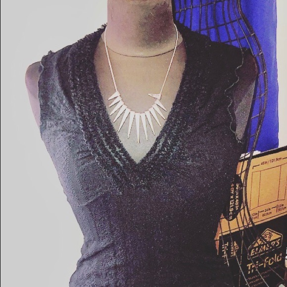 RINASCIMENTO Blacktop Layered Sheer sleeveless XS - Picture 6 of 8